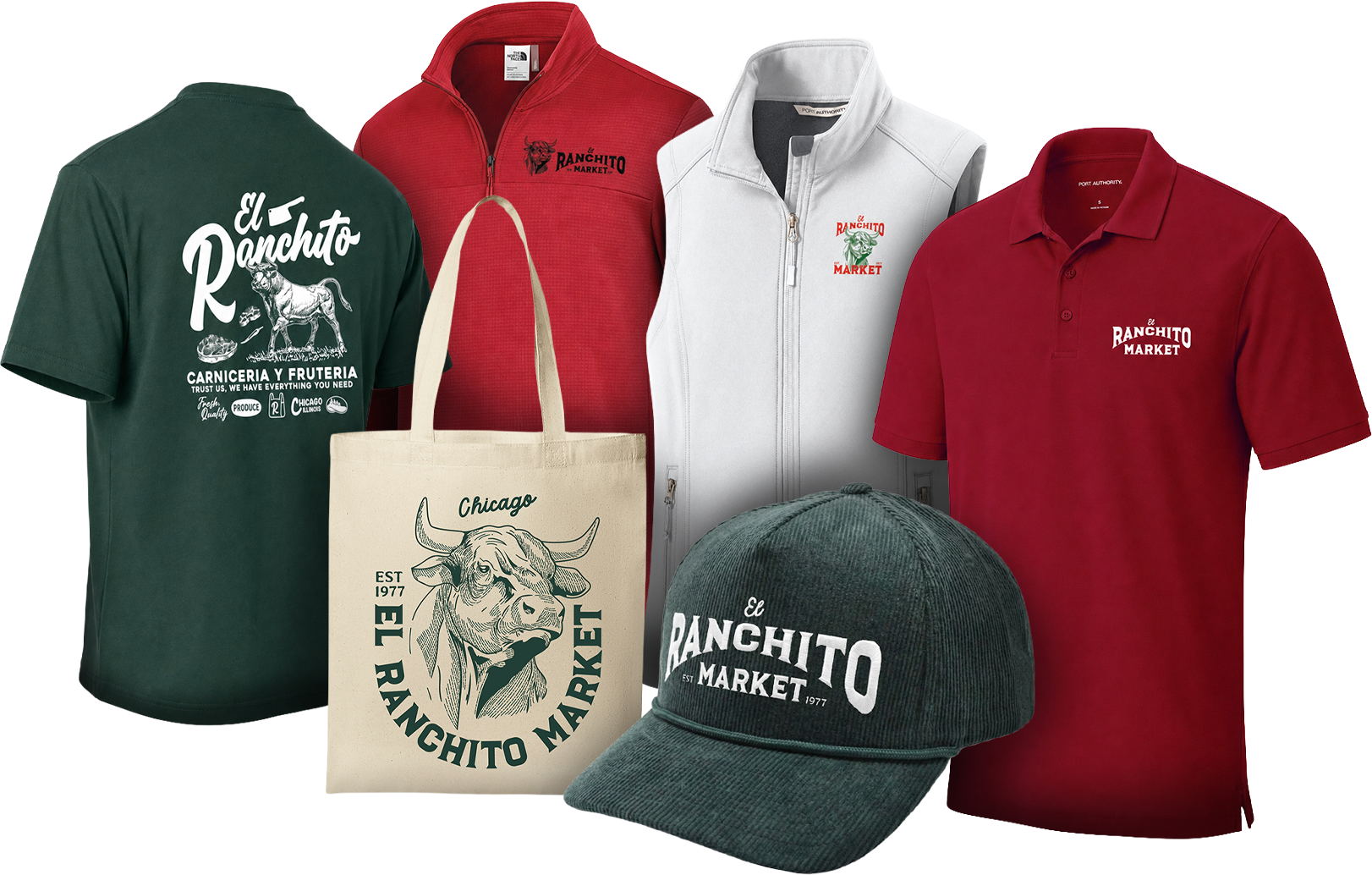 El Ranchito custom apparel collection